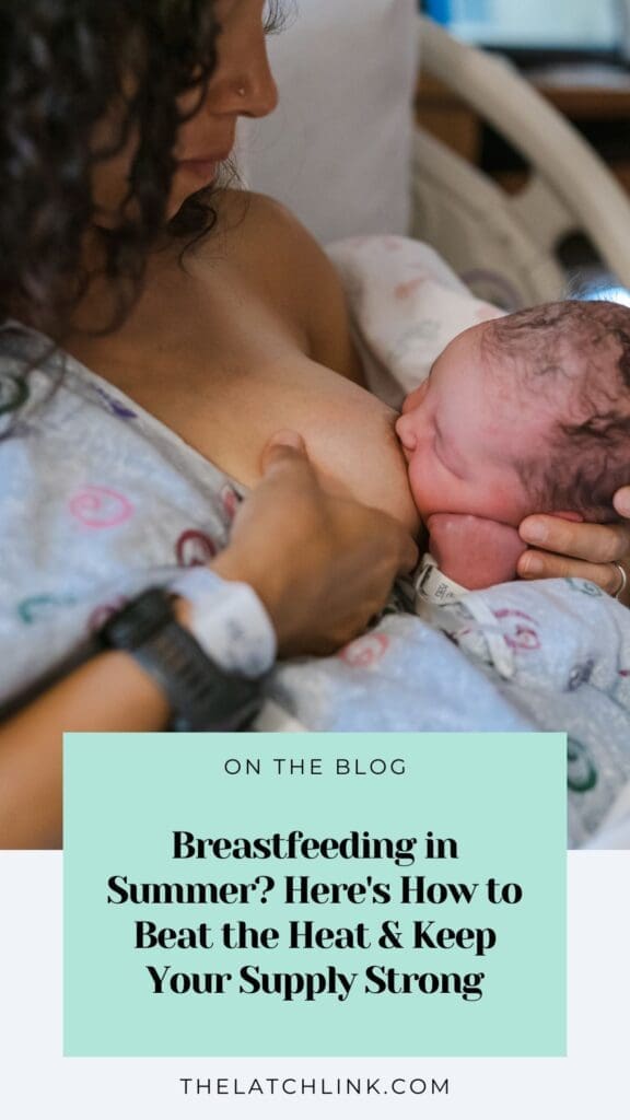 Breastfeeding in Summer? Here's how to beat the heat